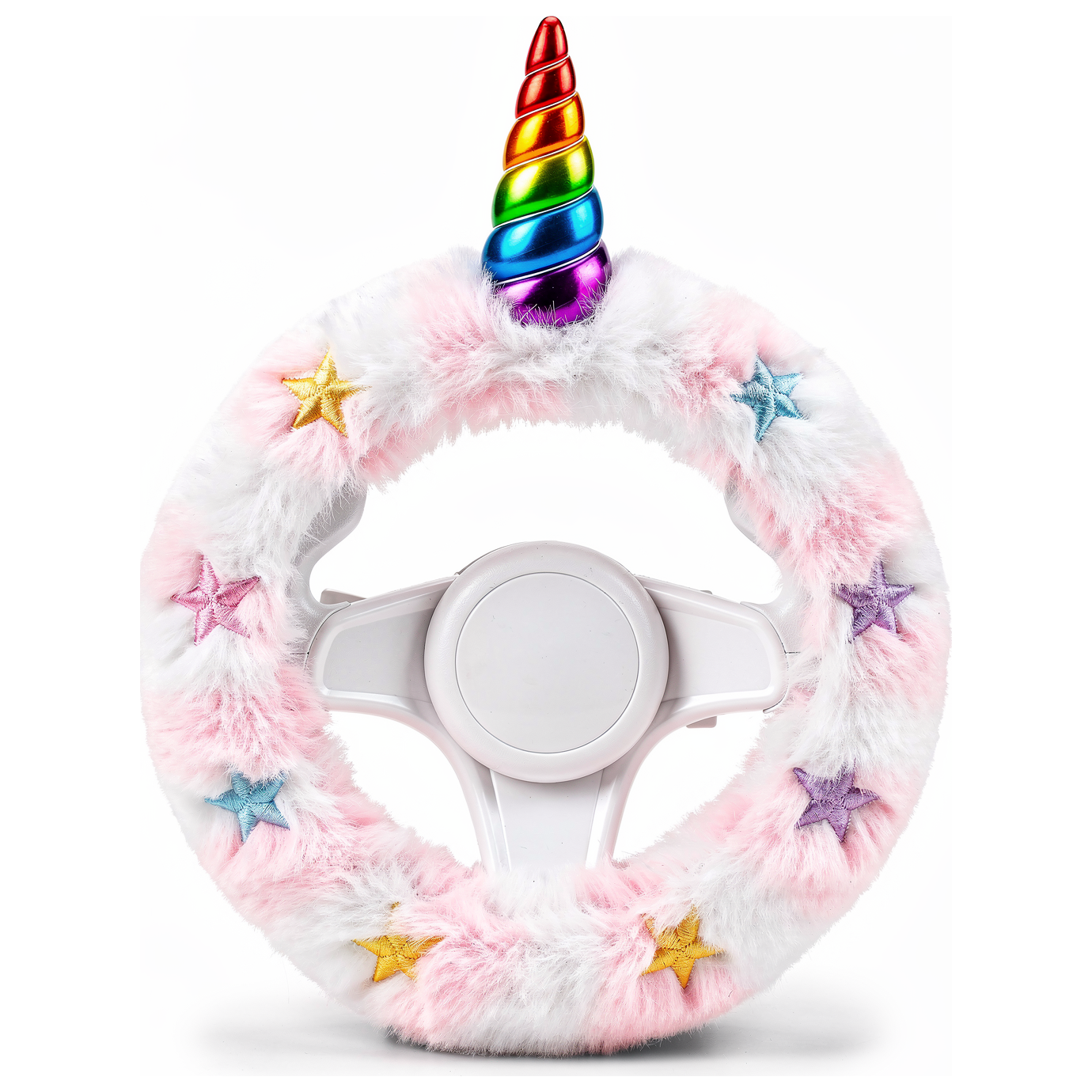 Rainbow Licorne Einhorn Lenkradbezug