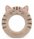 Kuschel-Lenkrad Design Katze – flauschiger Plüsch-Lenkradbezug von NanaBande für Kinderfahrzeuge und Hori Racing Wheel